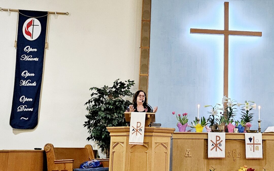 District Superintendent Visits Mendham UMC