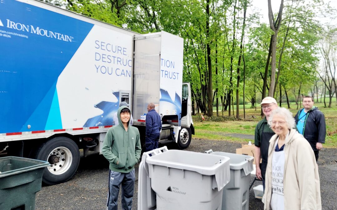Mendham United Methodist Shred day